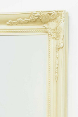 MirrorOutlet Buxton Ivory Wall Mirror 111 x 79 CM