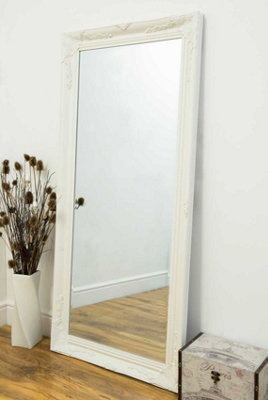 White full deals length mirror