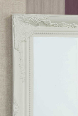 MirrorOutlet Buxton White Full Length Mirror 170 x 79 CM