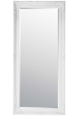 MirrorOutlet Buxton White Full Length Mirror 170 x 79 CM