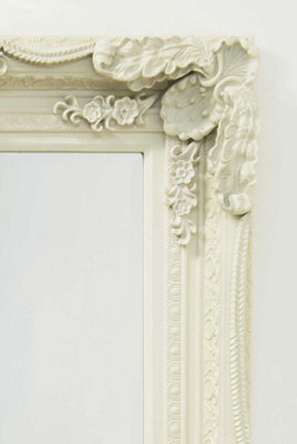 MirrorOutlet Carved Louis Full Length Leaner Large Wall Mirror 175 x 89 CM