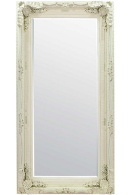 MirrorOutlet Carved Louis Full Length Leaner Large Wall Mirror 175 x 89 CM