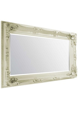 MirrorOutlet Carved Louis Full Length Leaner Large Wall Mirror 175 x 89 CM
