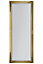 MirrorOutlet Caspian Gold Full Length Mirror 180 x 70 CM