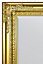 MirrorOutlet Caspian Vintage Gold Antique Design Full Length Mirror 178 x 87 CM