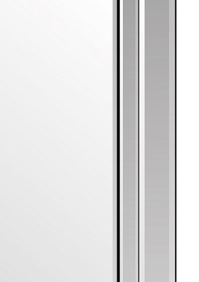 MirrorOutlet Cranbury All Glass Double Edged Venetian Wall Mirror 144 x ...