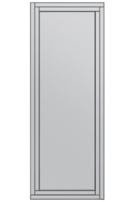 MirrorOutlet Extra Large Full Length Free standing Cheval Mirror 170 x 58cm