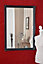 MirrorOutlet Fraser Black Beaded Dress Mirror 102 x 72cm