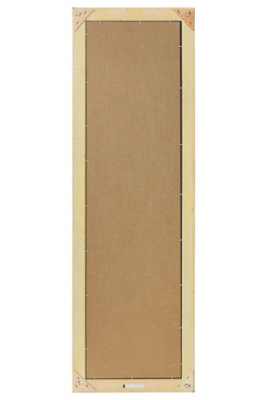 MirrorOutlet Fraser Ivory Beaded Dress Mirror 122 x 41cm