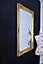 MirrorOutlet Hamilton Vintage Gold Antique Design Wall Mirror 107 x 76 CM