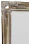 MirrorOutlet Hamilton Vintage Silver Antique Design Large Wall Mirror 137 x 76cm