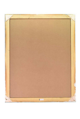 MirrorOutlet Hamilton Vintage Silver Antique Design Wide Wall Mirror 137 x 107cm