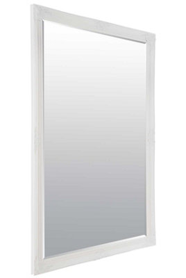 MirrorOutlet Kingsbury Full Length leaner White Classical Antique Large Wall Mirror 168 x 107 CM