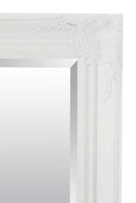 MirrorOutlet Kingsbury Full Length leaner White Classical Antique Large Wall Mirror 168 x 107 CM
