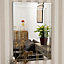 MirrorOutlet Langley All Glass Modern Bevelled Mirror 90 x 60 CM