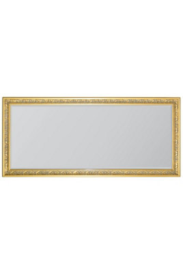 MirrorOutlet Langton Gold Shabby Chic Classical design full length leaner Mirror 160 x 73 CM