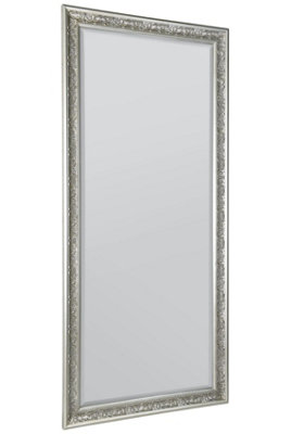 MirrorOutlet Langton Silver Shabby Chic Dress Mirror 160 x 73 CM