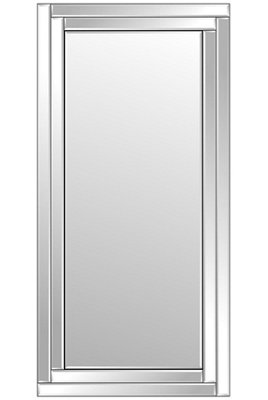 MirrorOutlet Luxford All Glass Bevelled Large Full Length Mirror 174 x 85CM, 5ft9 x 2ft9