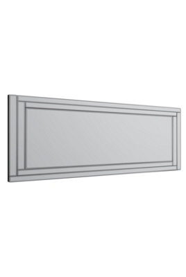 MirrorOutlet Luxford All Glass Bevelled Large Full Length Mirror 174 x 85CM, 5ft9 x 2ft9