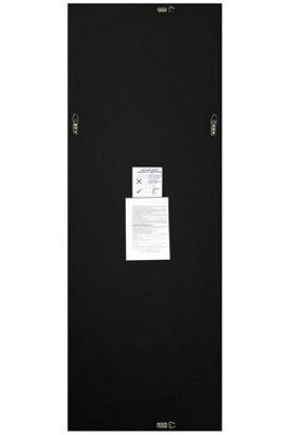 MirrorOutlet ouble Bevel Large Modern Venetian Cheval Free Standing Mirror 5Ft X 1Ft3 (150 X 40cm)