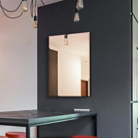 MirrorOutlet Single Bevelled Frameless Venetian Mirror 90 x 60CM 3ft x 2ft