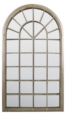 MirrorOutlet Somerley Country Arch Large Garden Mirror 129 x 76cm