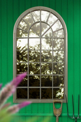 Somerley Rustic Arch Garden Mirror - Premium Quality and Delivered with Care main image 0