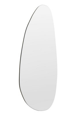 MirrorOutlet The Lacuna Frameless Pond Wall Mirror 140 x 58CM