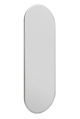 MirrorOutlet The Lacuna Frameless Pond Wall Mirror 160 x 55CM