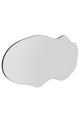 MirrorOutlet The Lacuna Frameless Pond Wall Mirror 63" X 28" (160CM X 70CM)