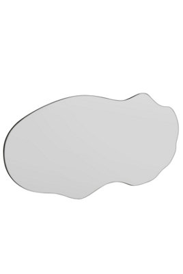 MirrorOutlet The Lacuna Frameless Pond Wall Mirror 71" X 32" (180CM X 80CM)