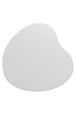 MirrorOutlet The Lapillus Frameless Pebble Wall Mirror 47" X 39" 120CM X 100CM