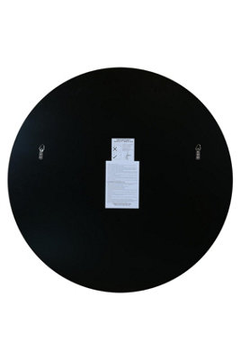 MirrorOutlet The Vetus Round Circular Antiqued Mirror with Polished Edge 100 x 100CM