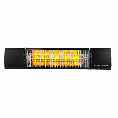 Mirrorstone 1200W Athena Infrared Bar Heater, Wall/Ceiling Mount, Indoor u0026  Outdoor Electric Garden u0026 Patio Heater | DIY at Bu0026Q