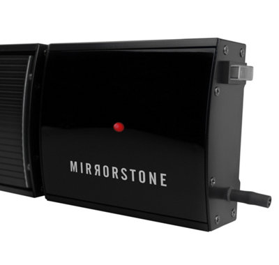 Mirrorstone 1800W Zenos Infrared Bar Heater, Wall/Ceiling Mount, Indoor Electric Heater