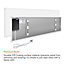 Mirrorstone 350W UltraSlim NXT Gen Infrared Heating Panel For Wall Installation