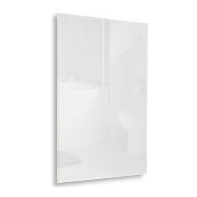 Mirrorstone 580w Quartz Glass Infrared Heating Panel White