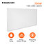 Mirrorstone 700W Classic Infrared Heating Panel With White Frame