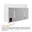 Mirrorstone 700W NXT Gen Infrared Heating Panel For Ceiling Installation (With Suspension Kit)