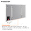 Mirrorstone 900W Classic Infrared Heating Panel With White Frame