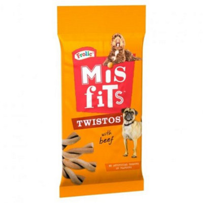 Misfits Twistos Beef 105g (Pack of 18)