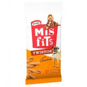 Misfits Twistos Chicken 105g (Pack of 18)