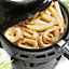 MisterChef 3.5L Air Fryer, VORTX Frying, 30 Minute Timer, Adjustable Temperature Control, Low Fat Cooking, Black