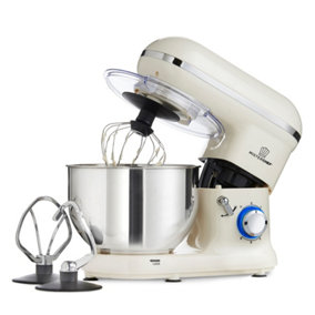 MisterChef PRO Professional Electric Kitchen 1600W Food Stand Mixer - BIG BOWL - 3 Attachments: Eggbeater, Dough Hook & Stainless