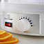 MisterChef Professional Food Dehydrator, 250W White Color Large 5 Trays, Easy Clean, Easy to use Adjustable Thermostat