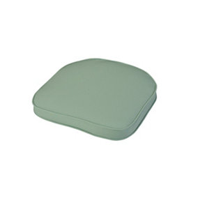 Misty Jade Standard D Pad Outdoor Garden Furniture Cushion - L41 x W38 x H4 cm