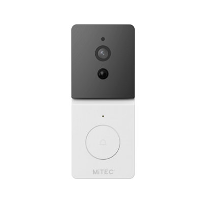 MiTEC MIVIEW Tuya Smart Doorbell - Cloud Storage, 1080p Picture, Alexa and Google Supported