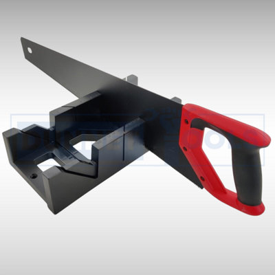 Mitre Box Saw Block Angle Cutting 12 length 45 90 Angles