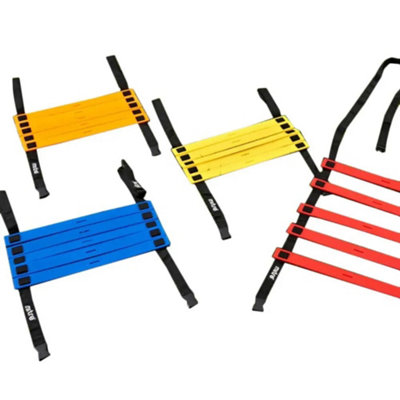 Mitre Quad Agility Ladder (Pack of 4) Multicoloured (One Size)