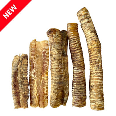 Mixed Cut Trachea 1kg (15-30cm) Long Lasting Dog's Chew Treat Price Comparisons | Compare The Build